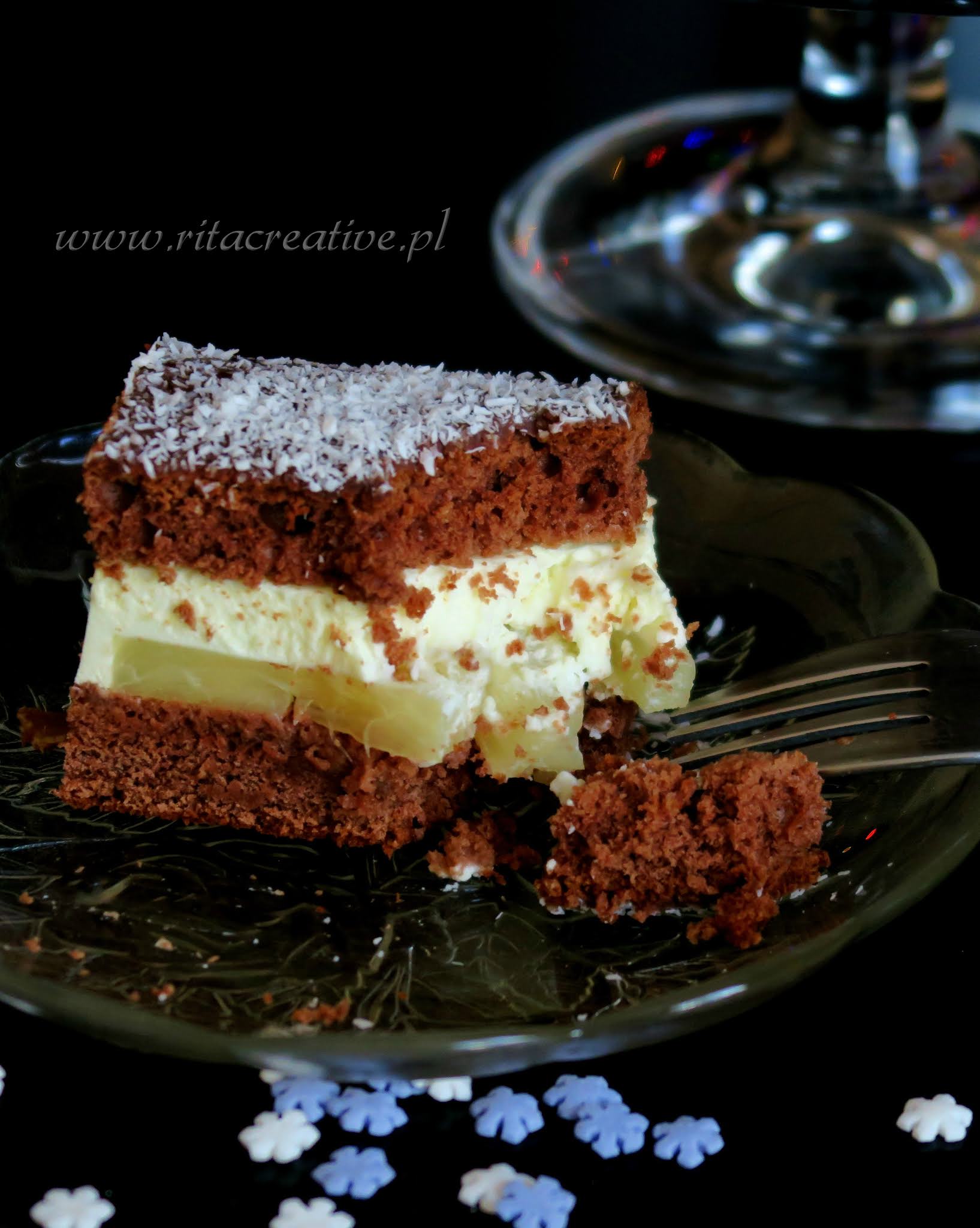ciasto-piernikowe-z-ananasem piernik-ananasowy