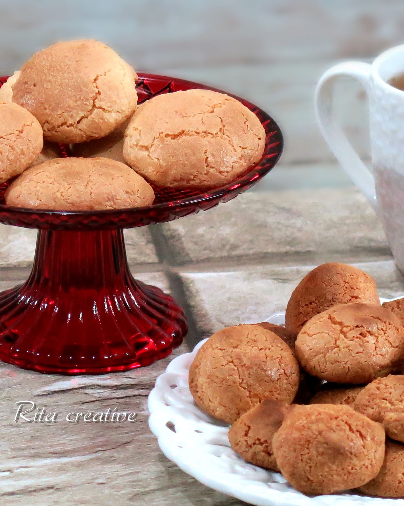 ciasteczka-migdałowe-amaretti ciastka-amaretto