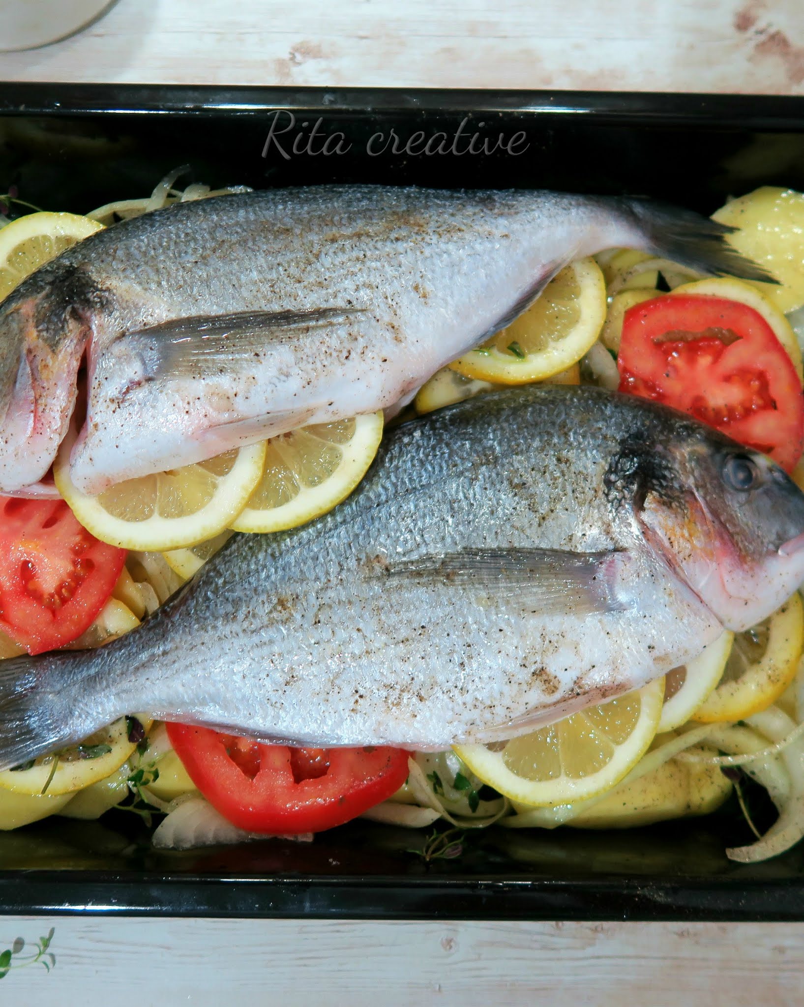 zapiekana-dorada dorada-z-piekarnika