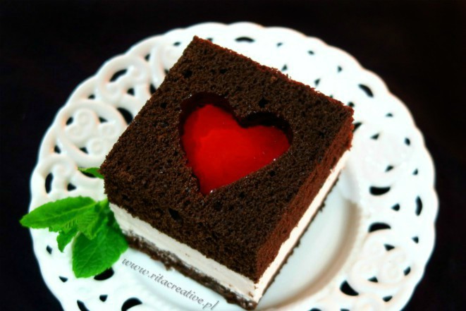Walentynkowe Ciasto Serce 0 (0)