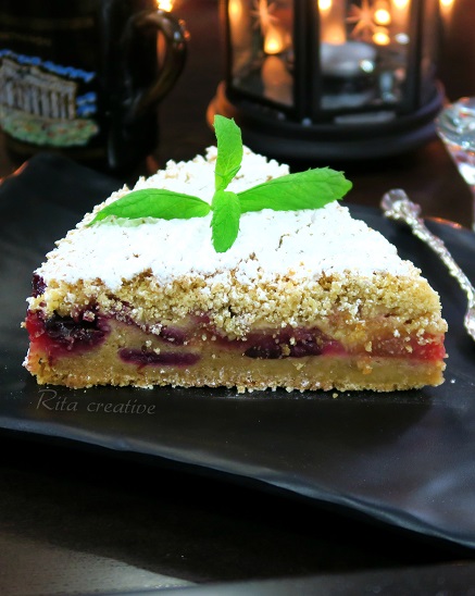 SZARLOTKA ze śliwkami kruche ciasto ze śliwkami