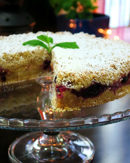 szarlotka ze śliwkami kruche ciasto ze śliwkami