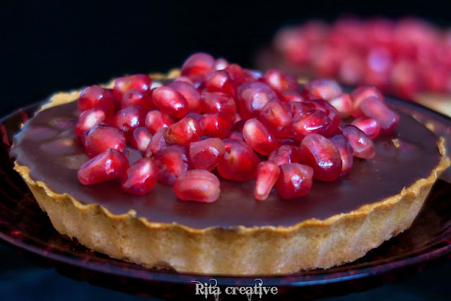 Mini Tarty z Czekoladą i Granatem 5 (1)