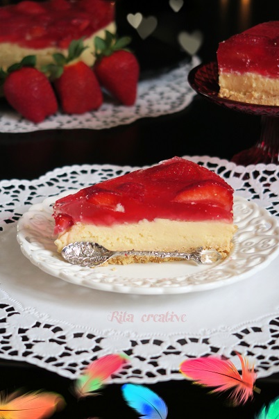 walentynkowe ciasto z truskawkami ciasto z truskawkami i kaszą manną