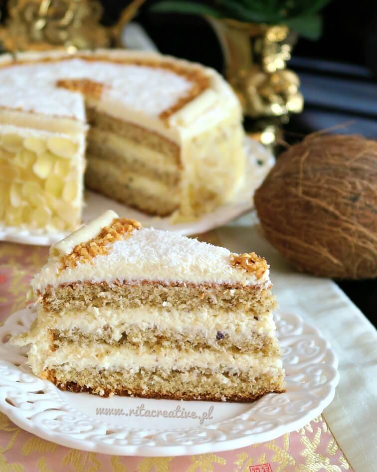 tort kokosowy torcik rafaello