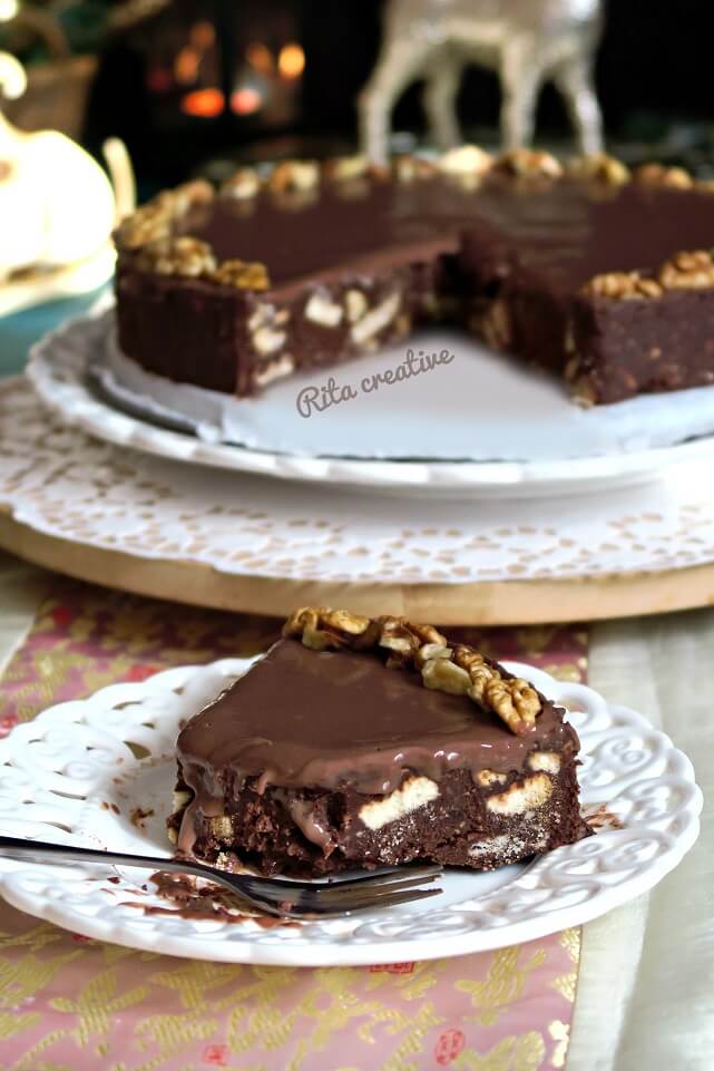 torcik kormos grecki blok czekoladawy ciasto kormos