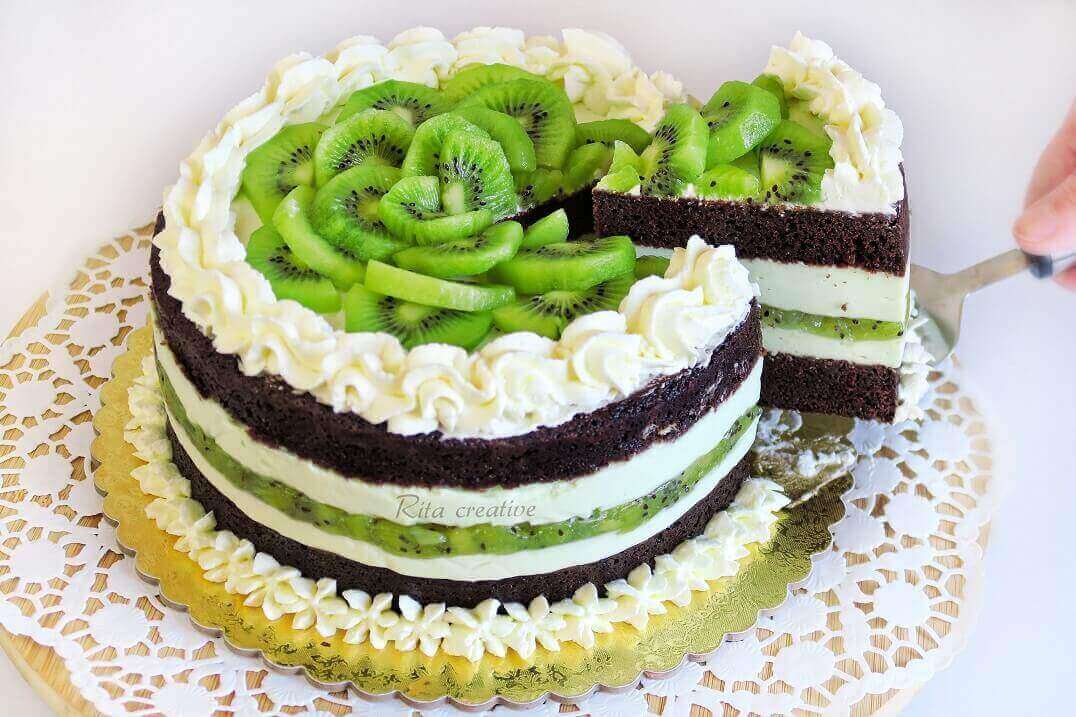 Tort kiwi - Rita creative Torcik z kiwi