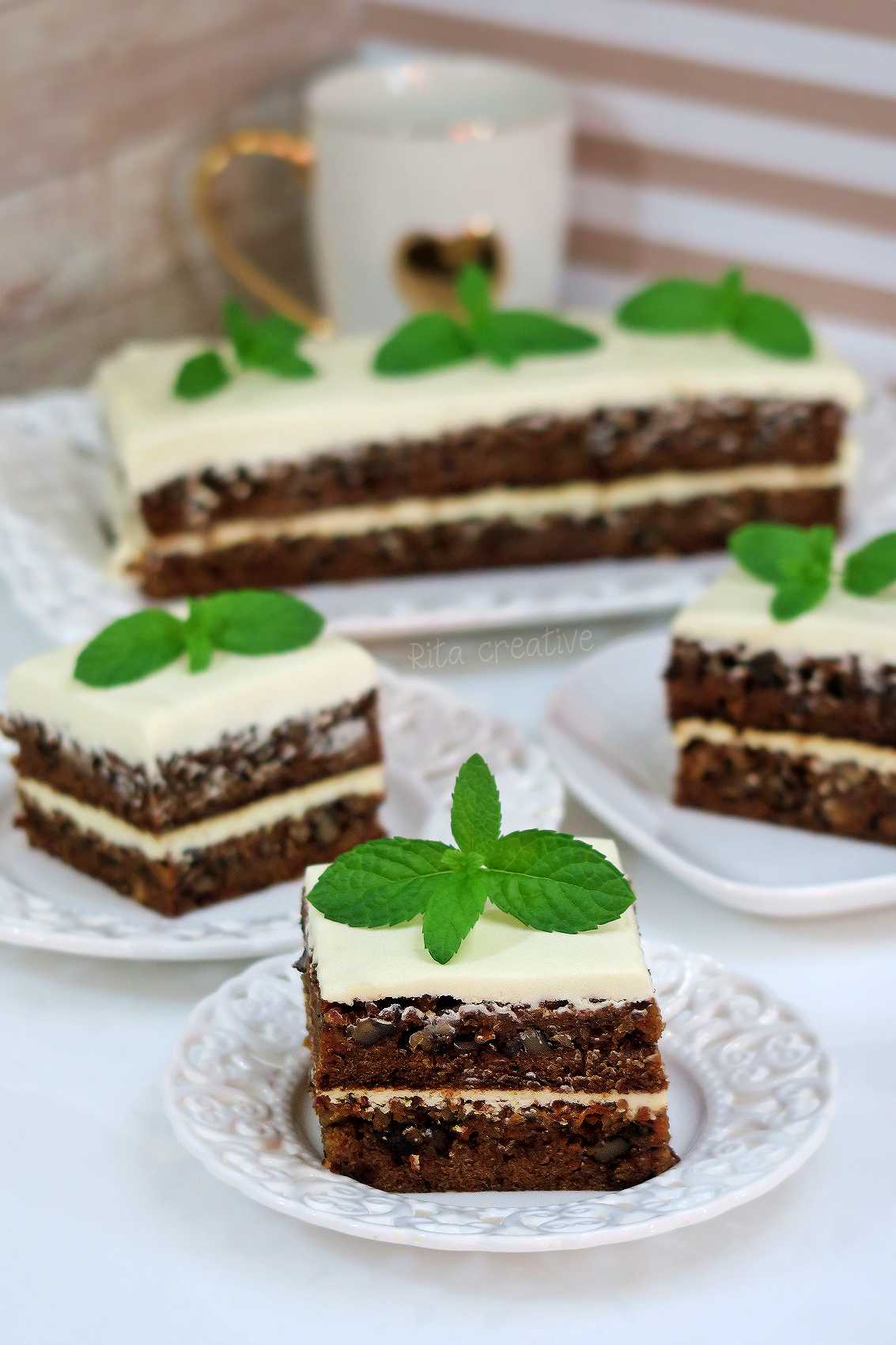 CIASTO MARCHEWKOWE - Rita Creative CIASTO MARCHEWKOWE z orzechami - Rita Creative