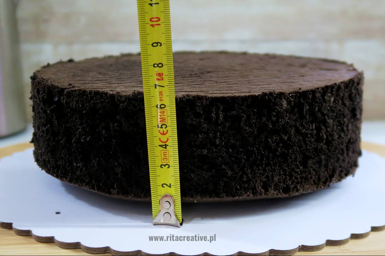 Czarny biszkopt Czarny Biszkopt bez barwnika