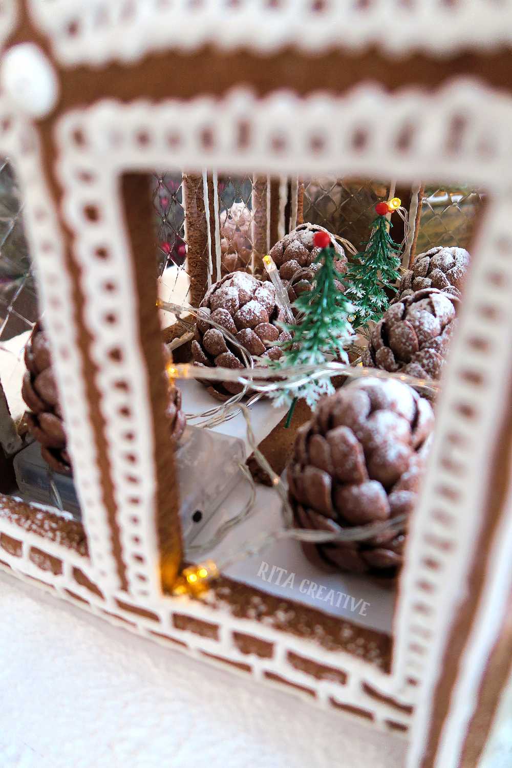 SZKLARNIA Z PIERNIKA Domek z piernika - szklarnia