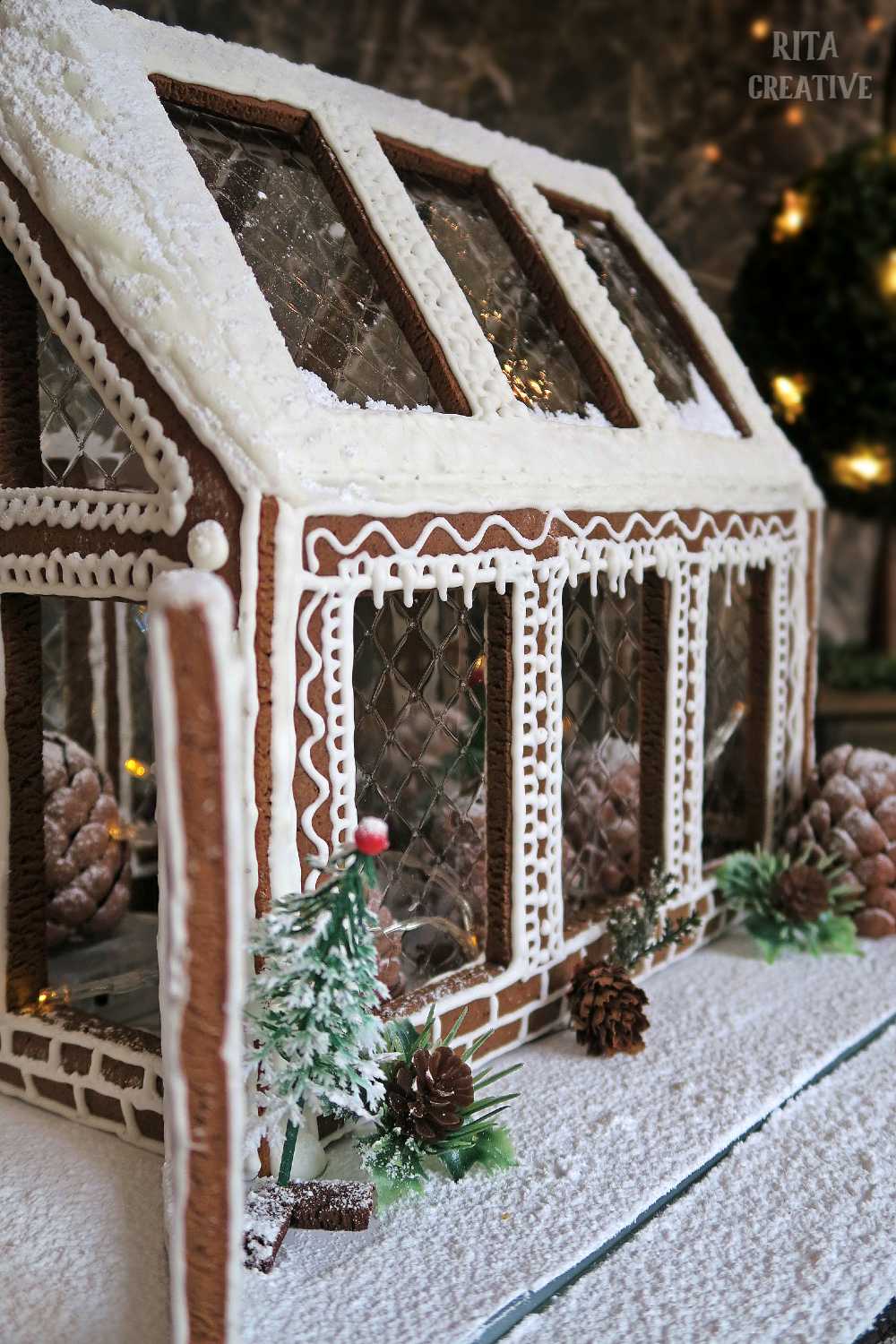 SZKLARNIA Z PIERNIKA Dzklarnia domek z piernika