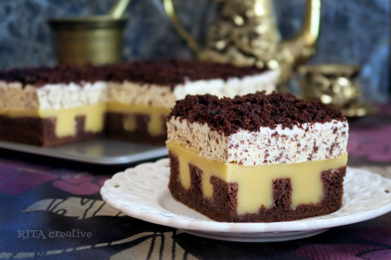 Ciasto Agora Ciasto Agora z budyniem