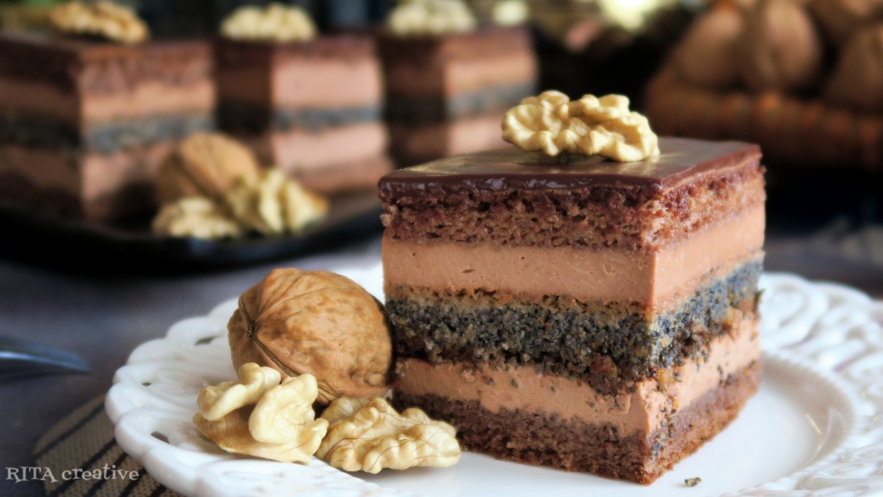 Euforia czekoladowo makowa ciasto euforia