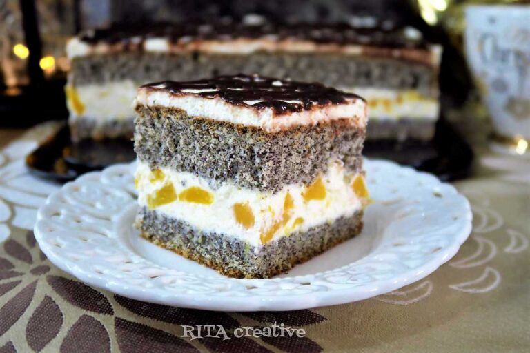 Ciasto makowe z brzoskwiniami 0 (0)