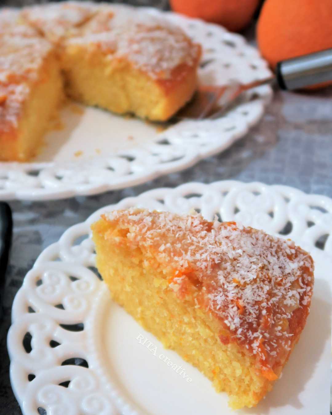 Ciasto pomarańczowe mięciutkie i wilgotne