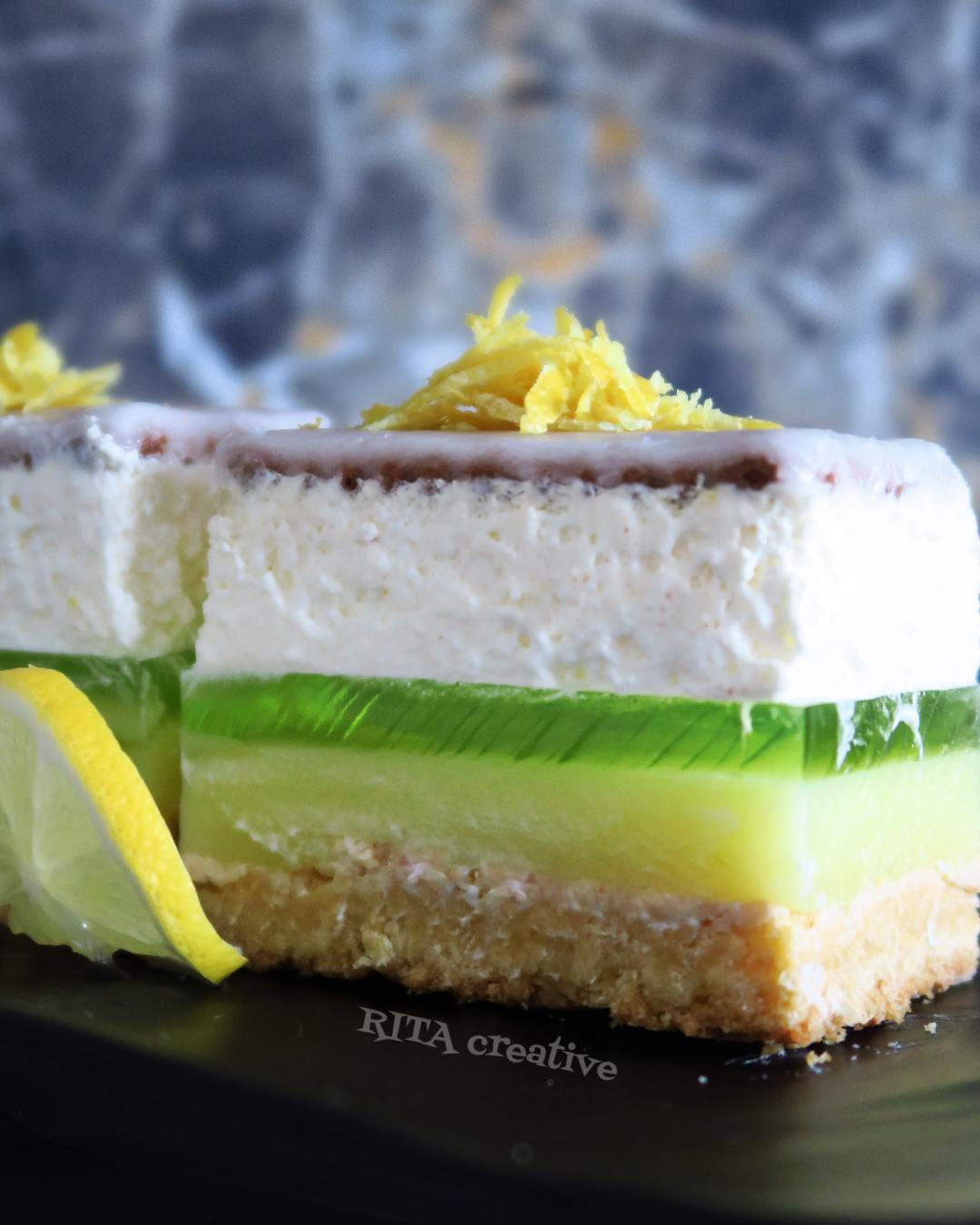 cytrynowa fantazja ciasto cytrynowe na kruchym spodzie