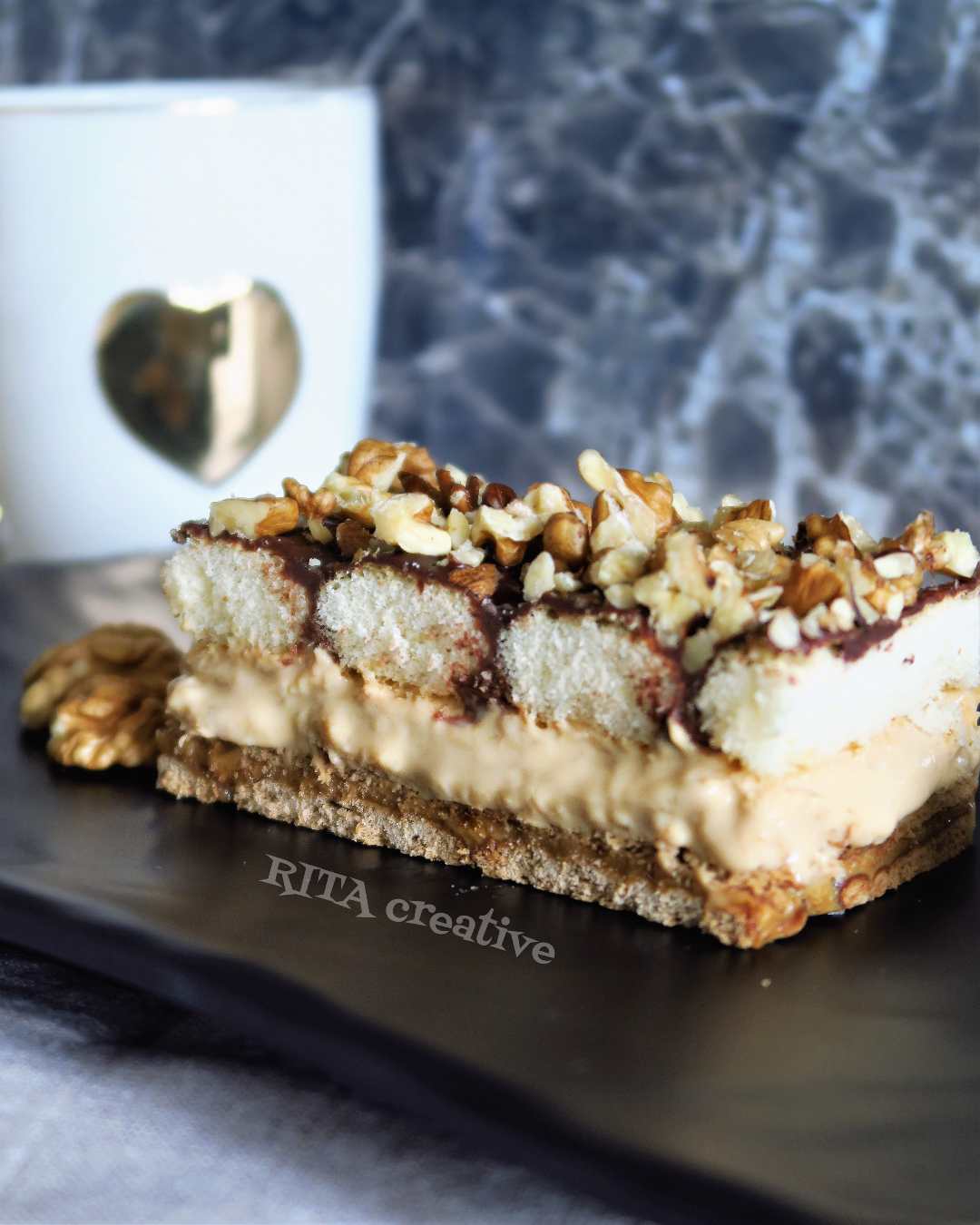 ciasto z masą krówkową