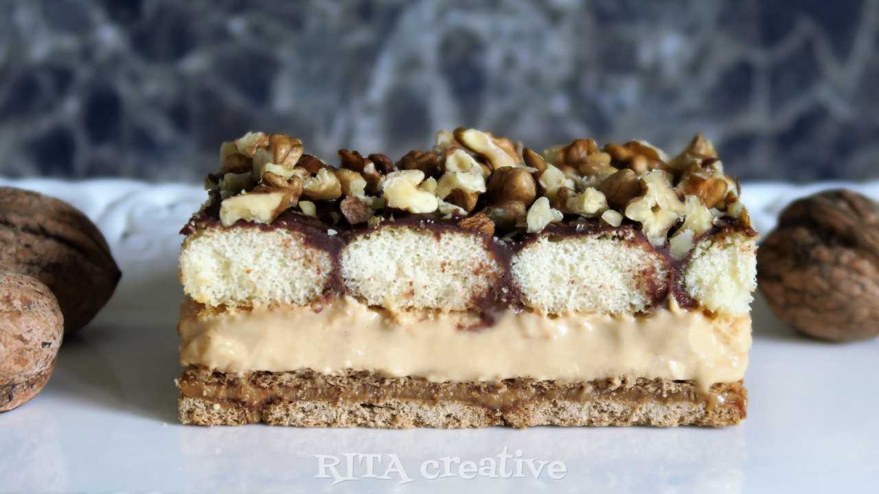 ciasto z masą kajmakową