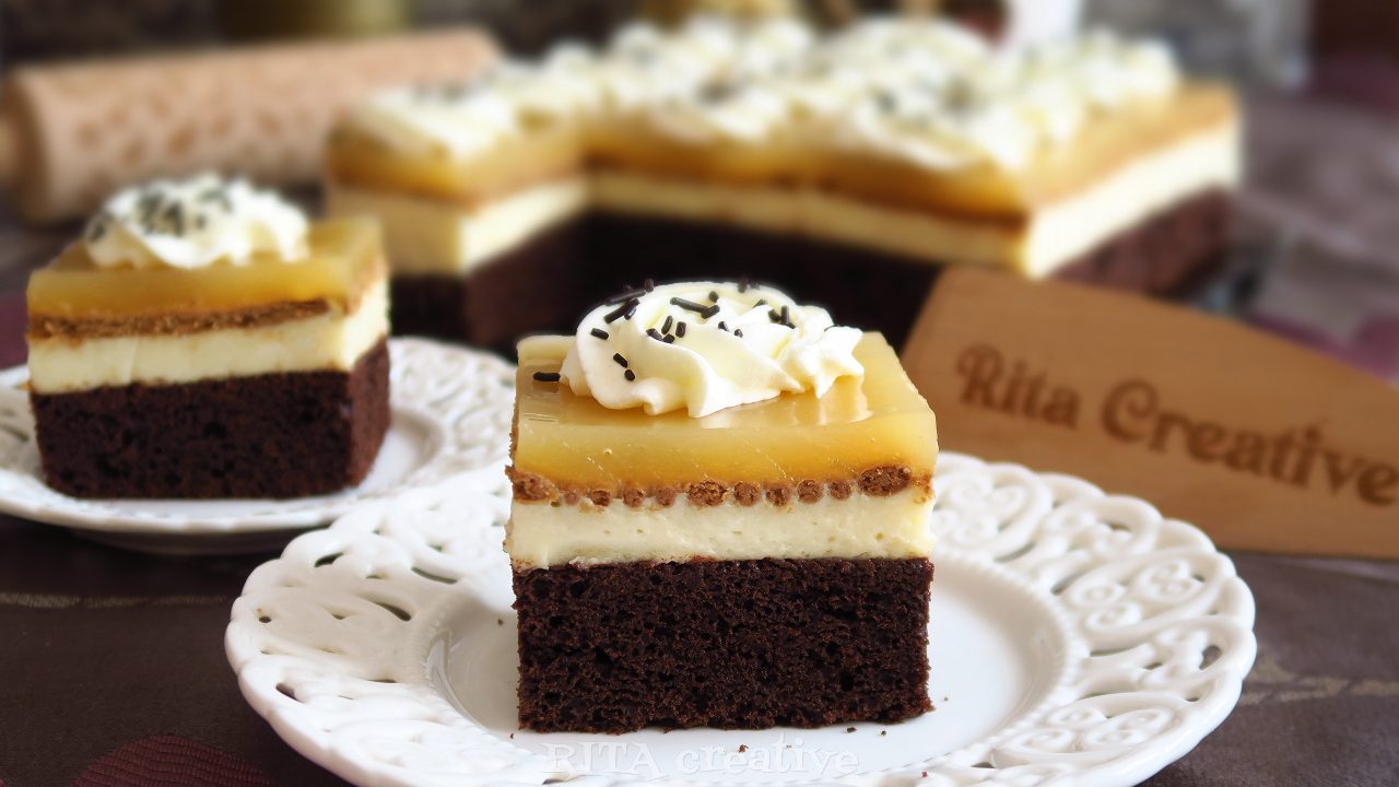 ciasto czekoladowe z budyniem