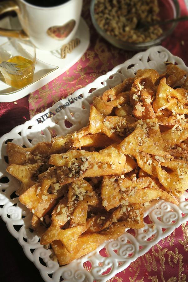 Faworki z Jogurtem Greckim Chrusty na tłusty czwartek