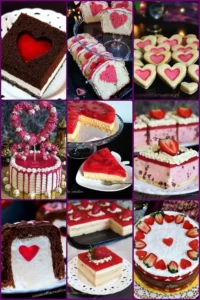 Najlepsze przepisy na Walentynki: sernik czekoladowy, ciasteczka serduszka i deser w pucharku.